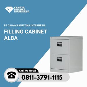 Filling Cabinet Besi 2 Laci Alba FC-112