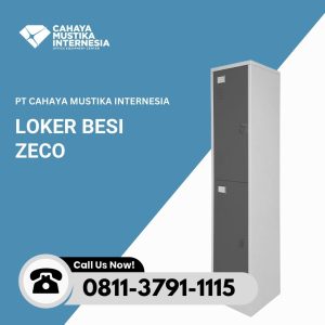 Locker Besi 2 Pintu Zeco Z-602-T5