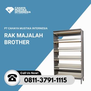 Rak Pameran/Majalah 8 Rak Brother