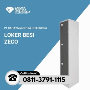 Locker Besi 3 Pintu Zeco Z-603-T5