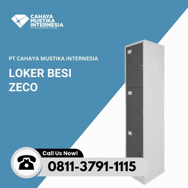Locker Besi 3 Pintu Zeco Z-603-T5
