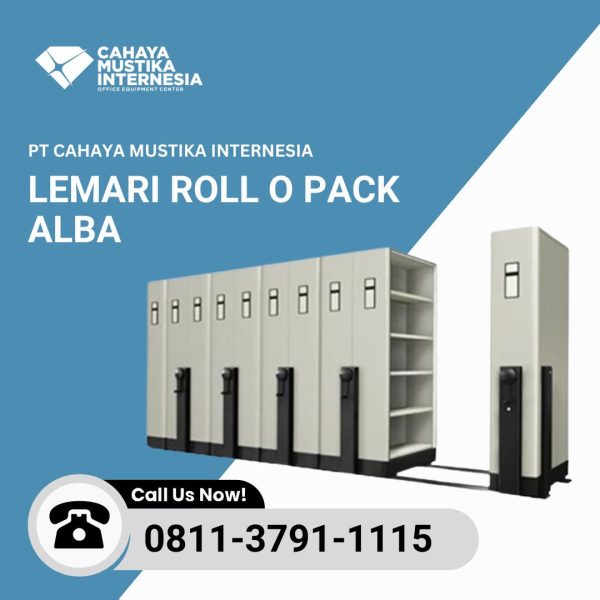 Lemari Arsip Roll O Pack Alba 50 Compartment