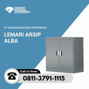 Lemari Arsip Besi 1 Rak Alba SC - 202