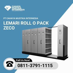 Lemari Arsip Roll O Pack Zeco 40 Compartment