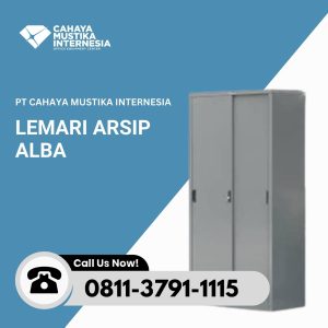 Lemari Arsip Besi 3 Rak Alba SD - 203