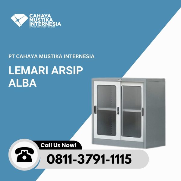 Lemari Arsip Pintu Sliding Aldo SDG - 207