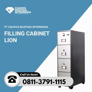 Filling Cabinet Tahan Api Lion L 744 B