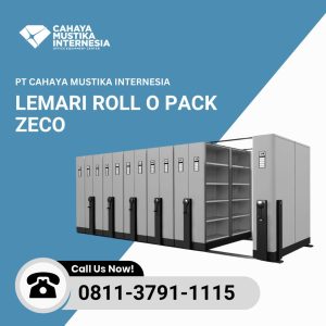 Lemari Roll O Pack Zeco 120 Compartment