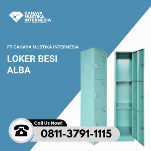 Loker Besi 3 Pintu Alba LC - 503