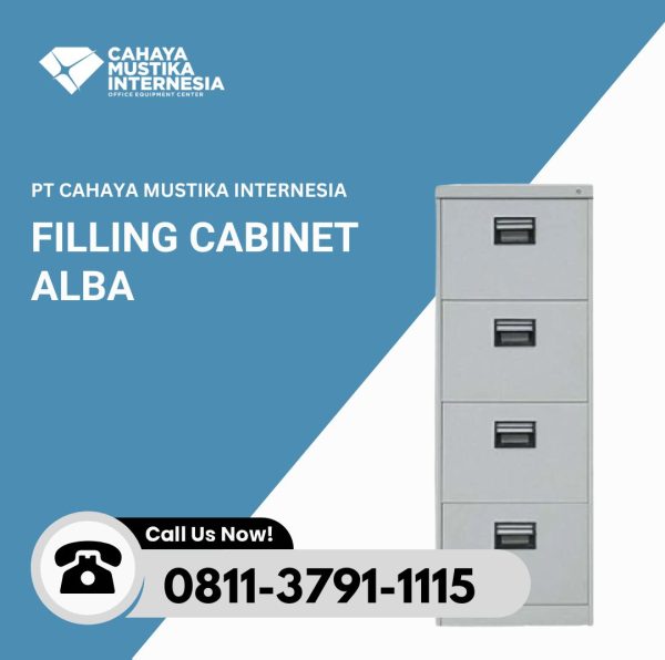 Filling Cabinet 4 Laci Alba FC - 114