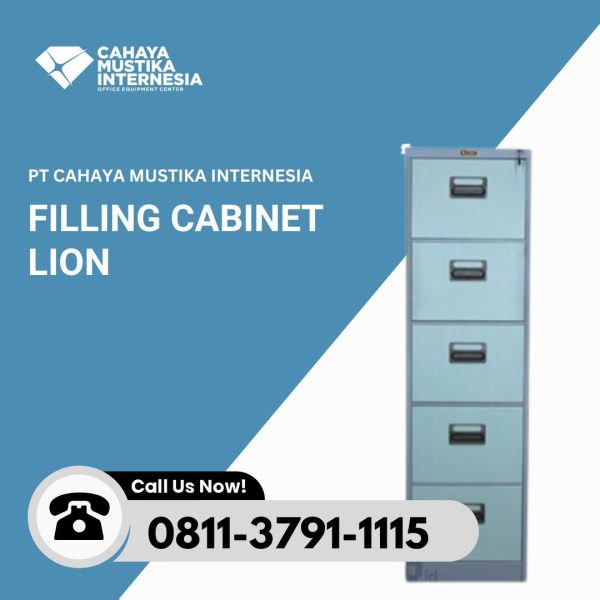 Filling Cabinet Besi 5 Laci Lion L 44
