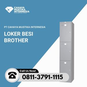 Lemari Locker 3 Pintu Brother B 703