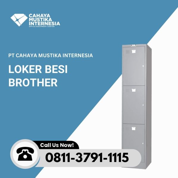 Lemari Locker 3 Pintu Brother B 703