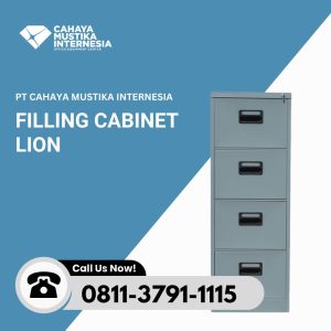 Filling Cabinet Besi 4 Laci Lion L 44 E