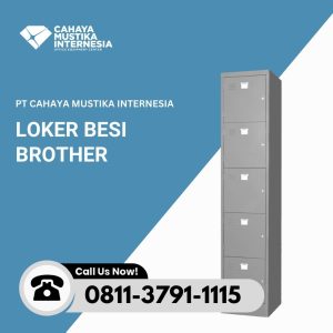 Lemari Locker 5 Pintu Brother B 705
