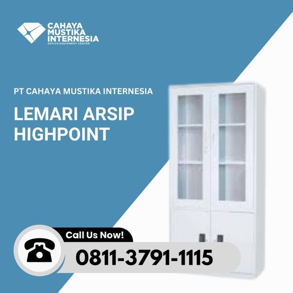 Lemari Arsip Pintu Kaca Highpoint Granada ASTPG