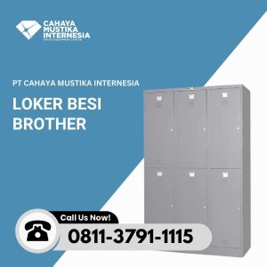 Lemari Locker 6 Pintu Brother B 702-3