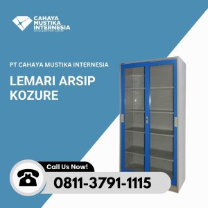 Lemari Arsip Sliding Kaca Kozure KF-01G