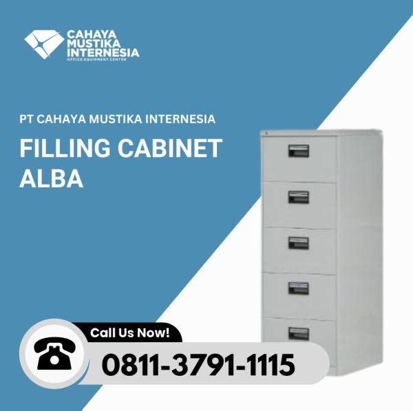 Filling Cabinet 5 Laci Alba FC - 115