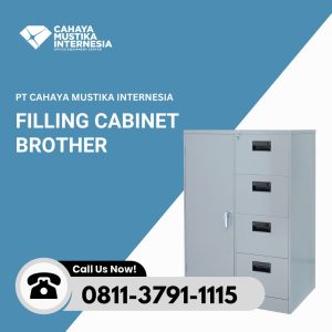 Filling Cabinet Besi 4 Laci Brother B 502