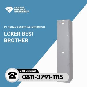Lemari Locker 2 Pintu Brother B 702
