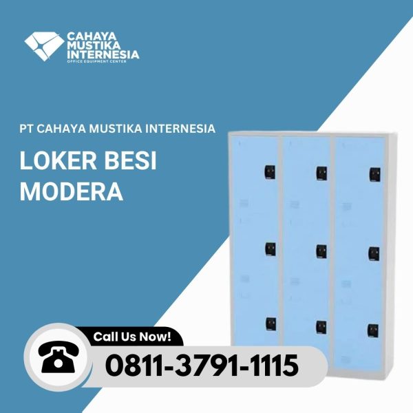 Lemari Loker 9 Pintu Modera ML 889 B