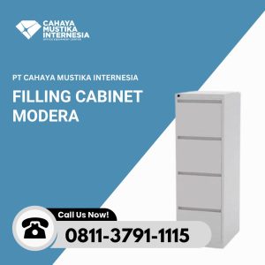 Filling Cabinet Besi 4 Drawer Modera MX 84