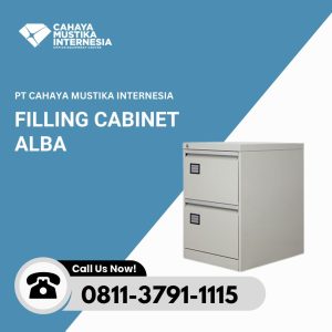 Filling Cabinet Besi 2 Laci Alba FC - 102
