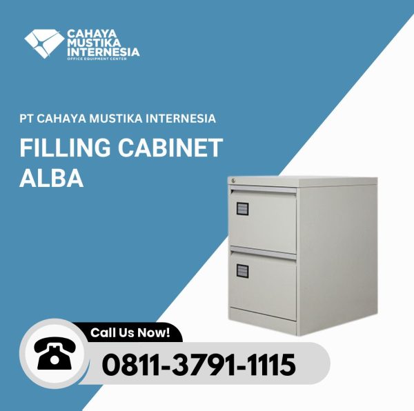 Filling Cabinet Besi 2 Laci Alba FC - 102