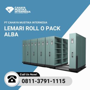 Lemari Roll O Pack Alba 50 Compartment MF-10-22
