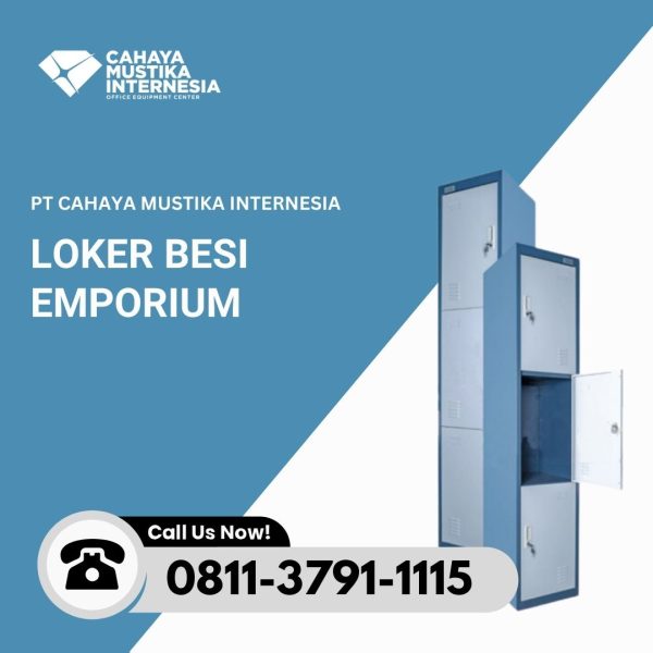 Lemari Loker kantor 3 Pintu Emporium EL 3