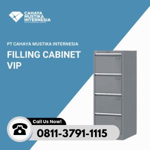 Filling Cabinet Plat Besi 4 Laci VIP V
