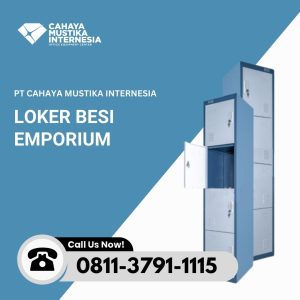 Lemari Loker Besi 4 Pintu Emporium EL 4