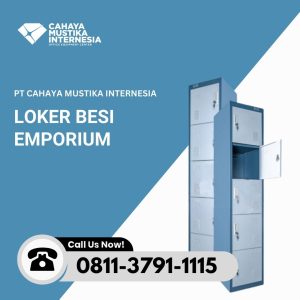 Lemari Loker Besi 5 Pintu Emporium EL 5