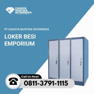 Locker Besi Emporium EL 3 Triple Column