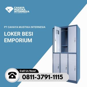 Locker Besi Emporium EL 6 Triple Column