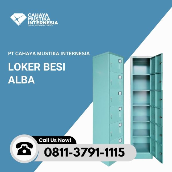 Loker Besi 6 Pintu Alba LC - 506