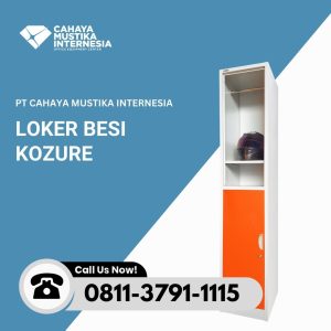 Lemari Loker Besi 2 Pintu Kozure KL 2