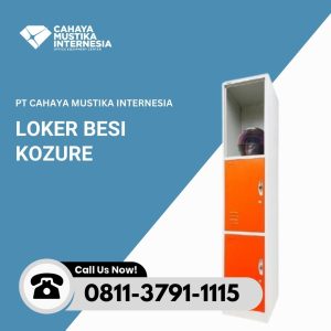 Lemari Loker Besi 3 Pintu Kozure KL 3