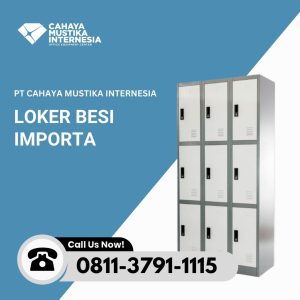 Locker Besi 9 Pintu Importa LC 9P BT