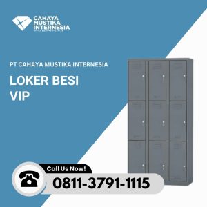 Locker Besi 9 Pintu VIP V-409