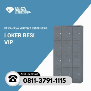Locker Besi 12 Pintu VIP V-412