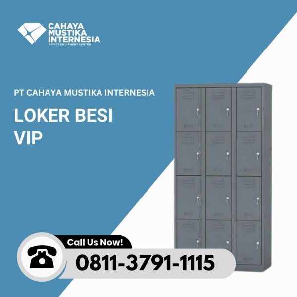 Locker Besi 12 Pintu VIP V-412