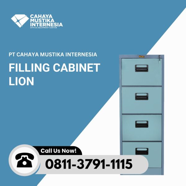 Filling Cabinet Besi 4 Laci Lion L 44
