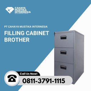 Filling Cabinet Arsip 3 Laci Brother B 103
