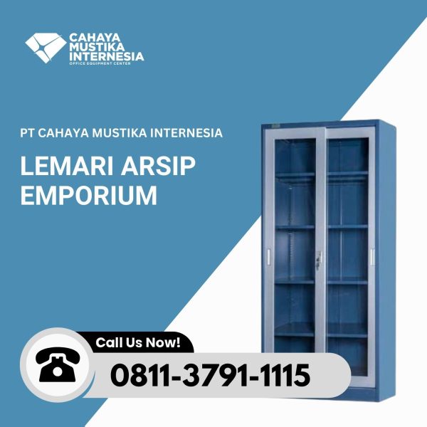 Lemari Arsip Besi Pintu Geser Emporium EC-13