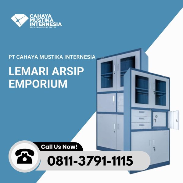 Lemari Arsip Besi Plat Emporium EC-142
