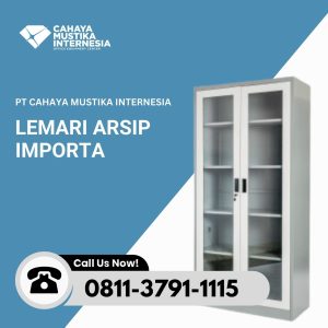 Lemari Arsip Pintu Kaca Importa SC B18 BT