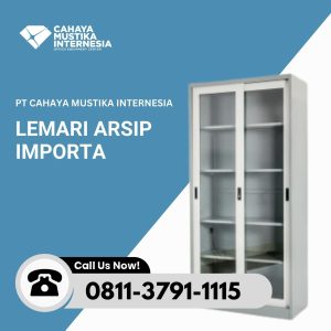 Lemari Arsip Sliding Kaca Importa SC E18 BT