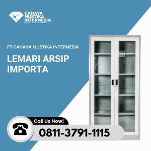 Lemari Arsip Pintu Kaca Importa SC B18 MS